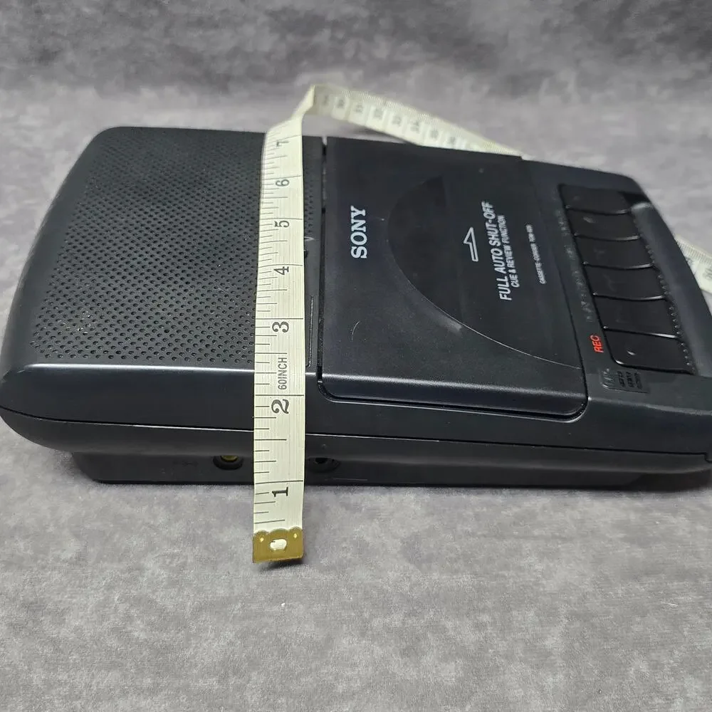 Vintage Sony Portable Cassette Tape Recorder Player TCM-929 Music / Audio
